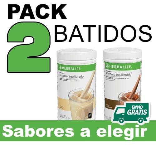 Pack 2 Batidos Fórmula 1