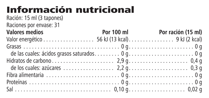 AloeMax (97% jugo aloe) apto para Veganos