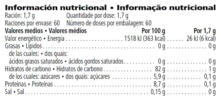 TÉ Herbalife 102gr. (sabor original)